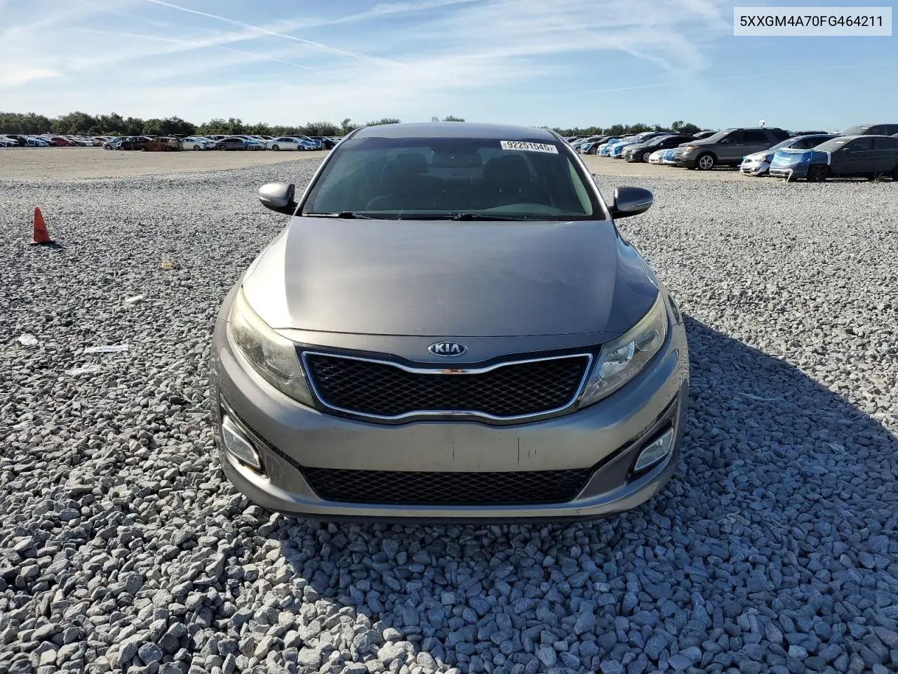 5XXGM4A70FG464211 2015 Kia Optima Lx