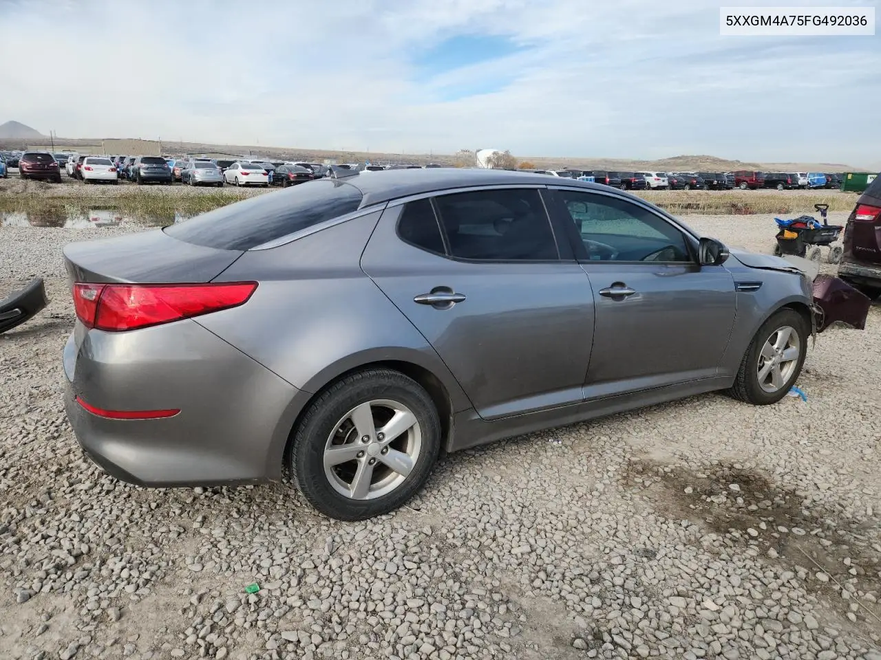 5XXGM4A75FG492036 2015 Kia Optima Lx