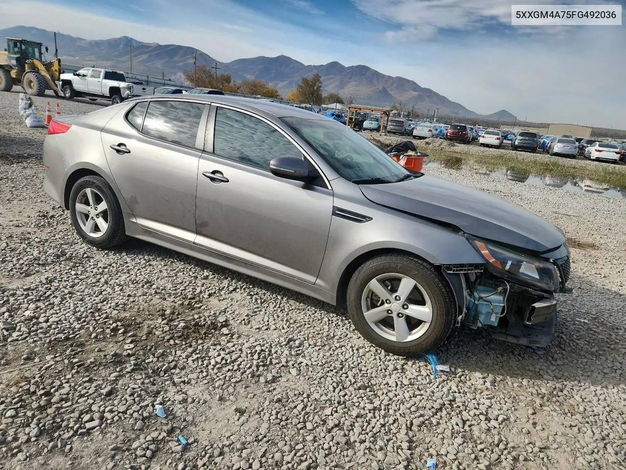 5XXGM4A75FG492036 2015 Kia Optima Lx
