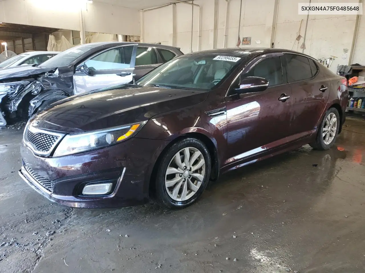 5XXGN4A75FG485648 2015 Kia Optima Ex
