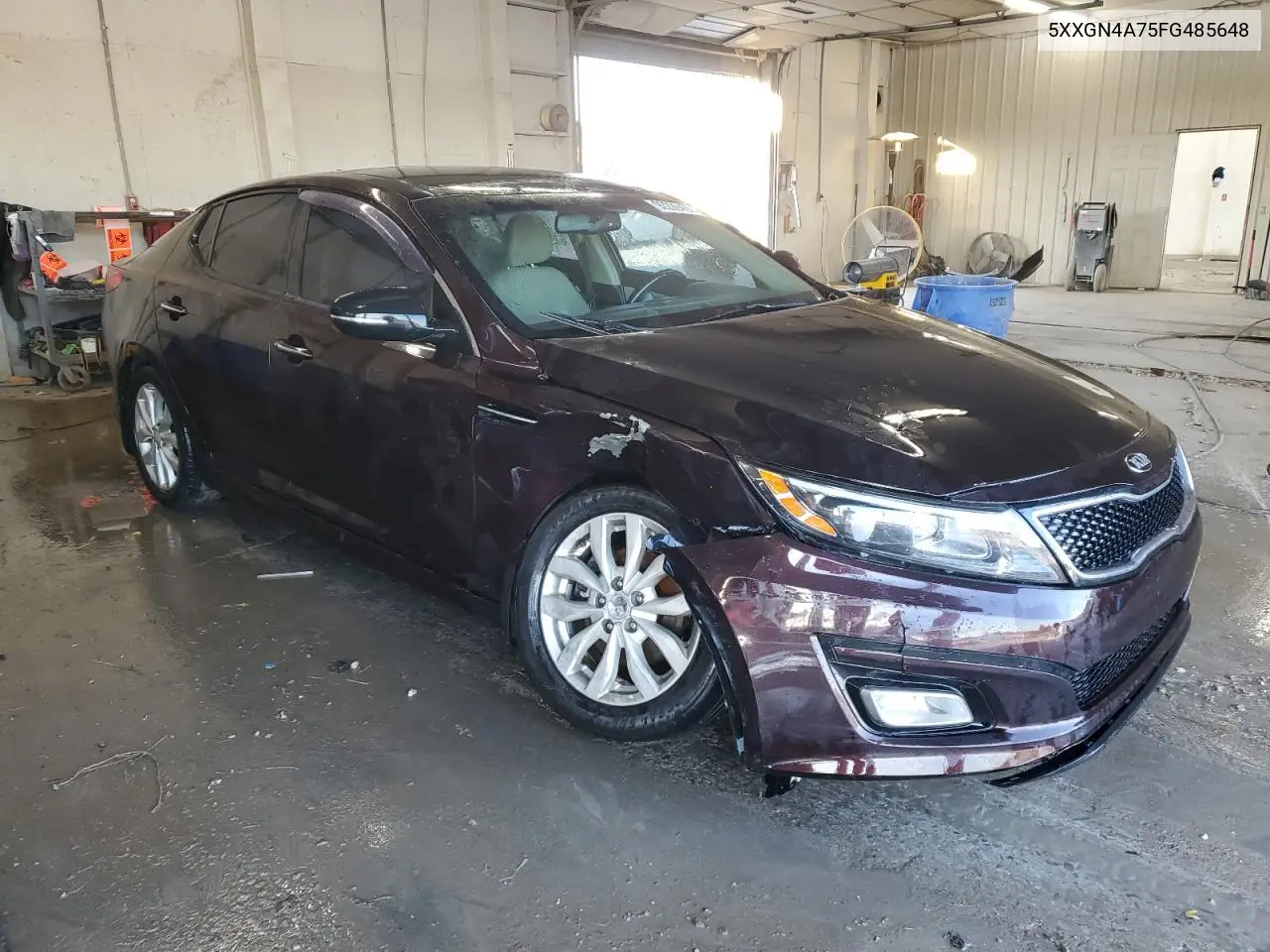 5XXGN4A75FG485648 2015 Kia Optima Ex