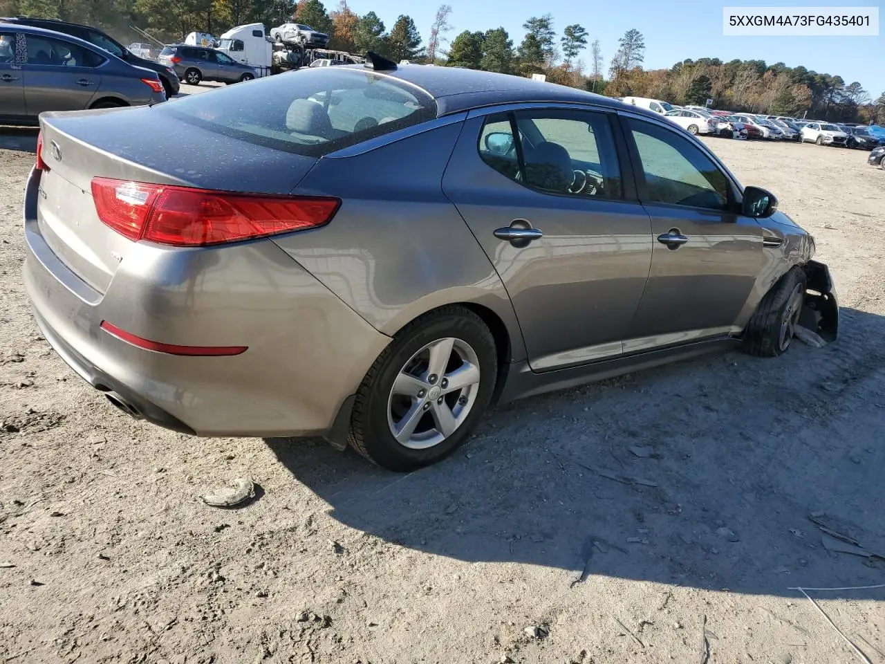 5XXGM4A73FG435401 2015 Kia Optima Lx