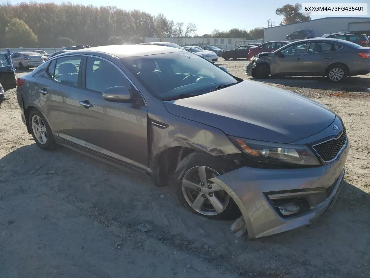 5XXGM4A73FG435401 2015 Kia Optima Lx