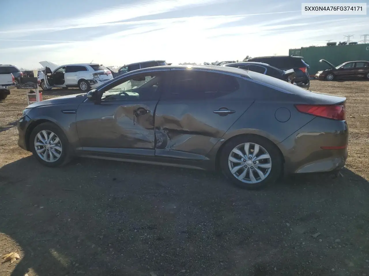 5XXGN4A76FG374171 2015 Kia Optima Ex