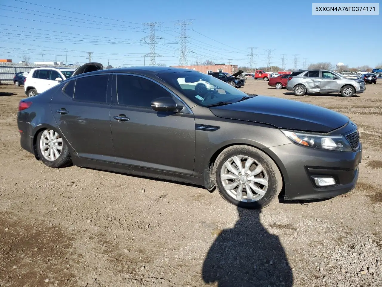 5XXGN4A76FG374171 2015 Kia Optima Ex