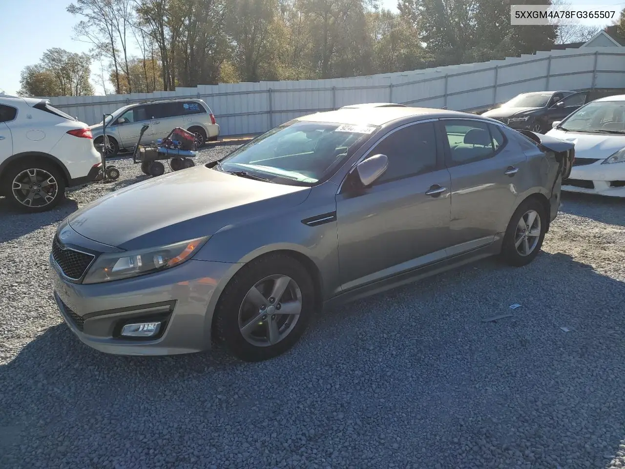 5XXGM4A78FG365507 2015 Kia Optima Lx
