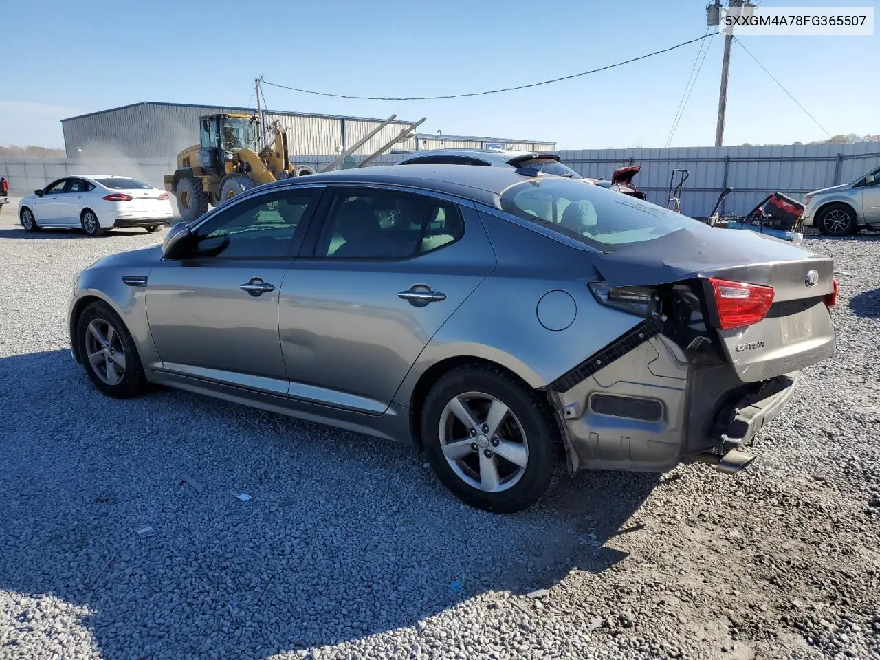 5XXGM4A78FG365507 2015 Kia Optima Lx