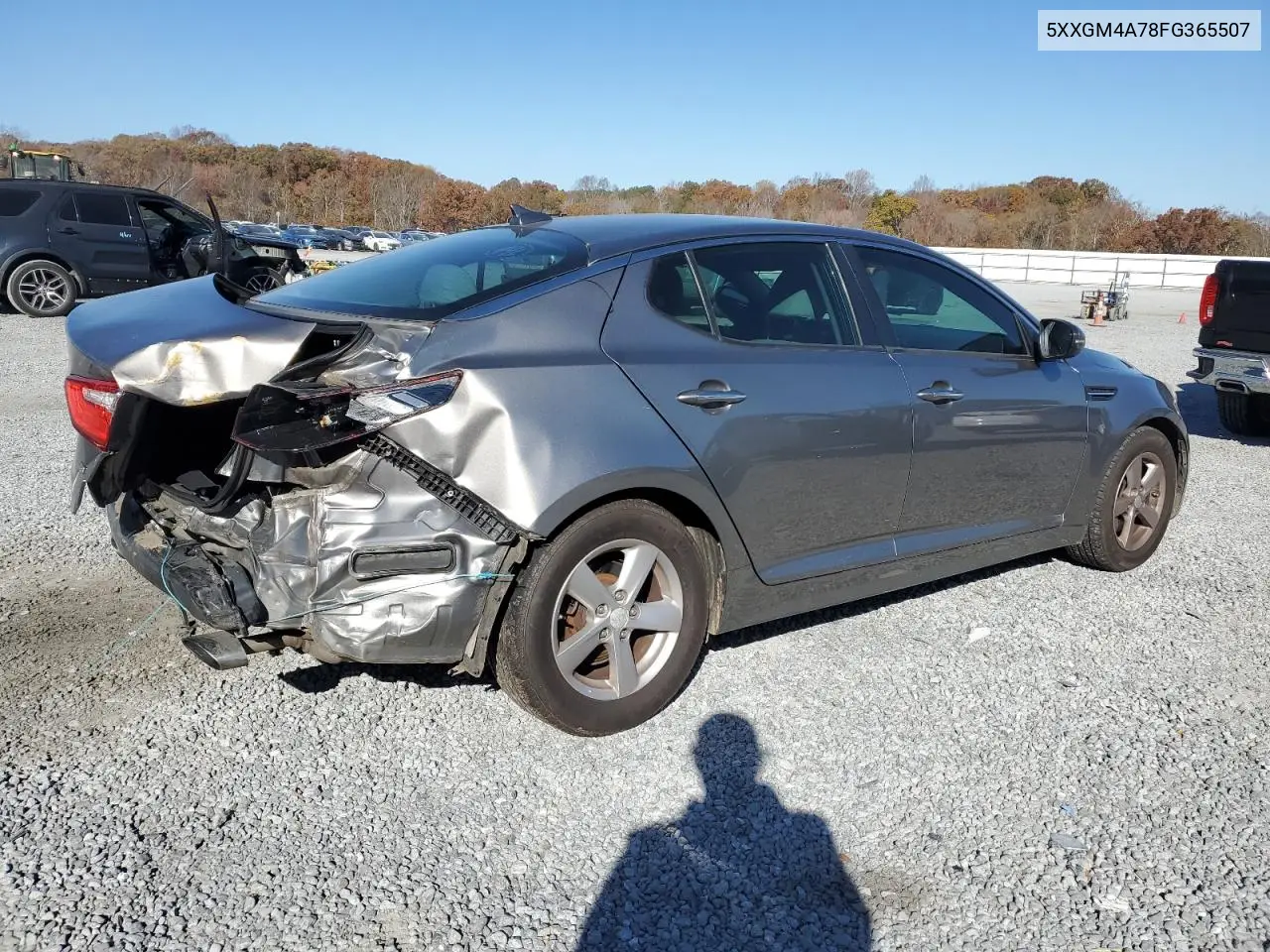 5XXGM4A78FG365507 2015 Kia Optima Lx