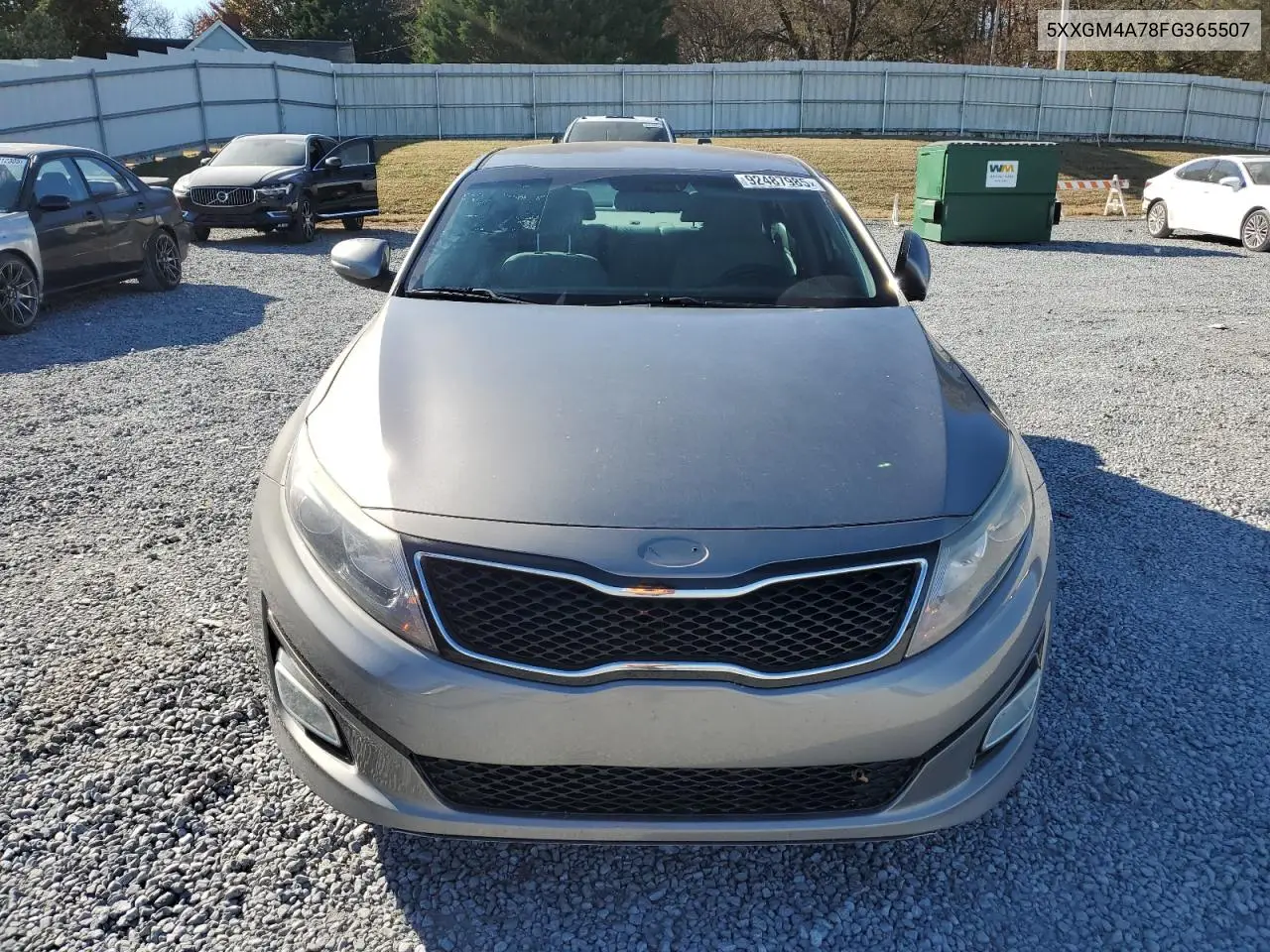5XXGM4A78FG365507 2015 Kia Optima Lx