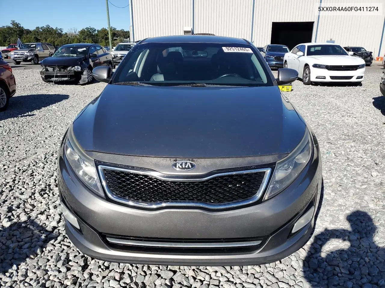 5XXGR4A60FG411274 2015 Kia Optima Sx