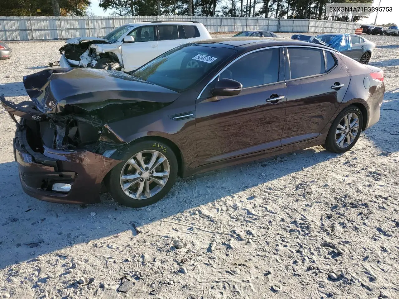 5XXGN4A71FG395753 2015 Kia Optima Ex
