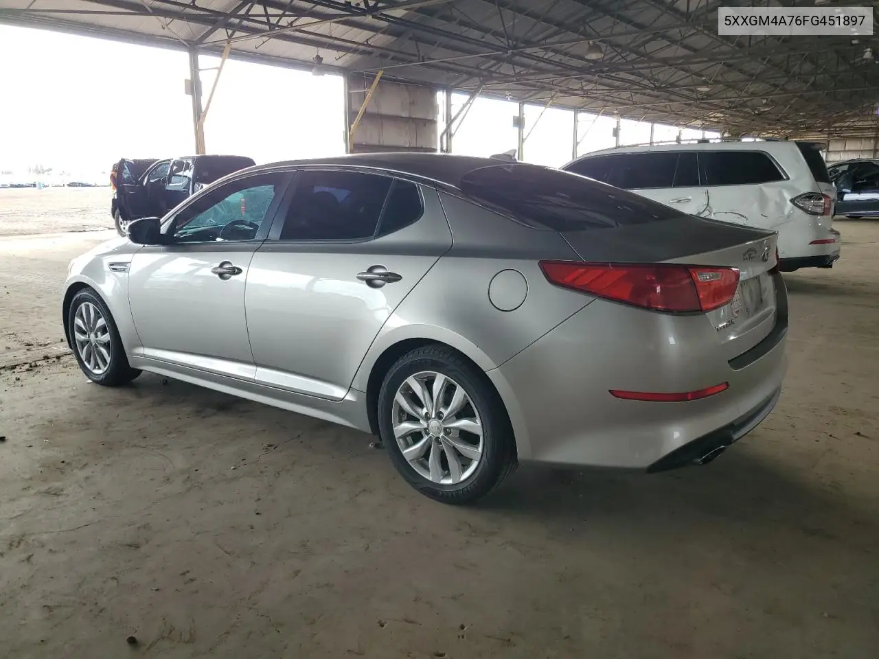 5XXGM4A76FG451897 2015 Kia Optima Lx