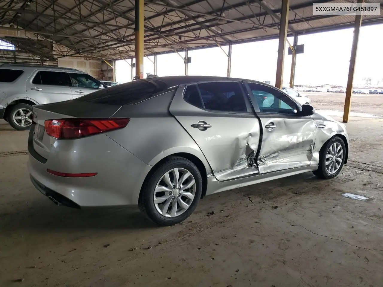 5XXGM4A76FG451897 2015 Kia Optima Lx