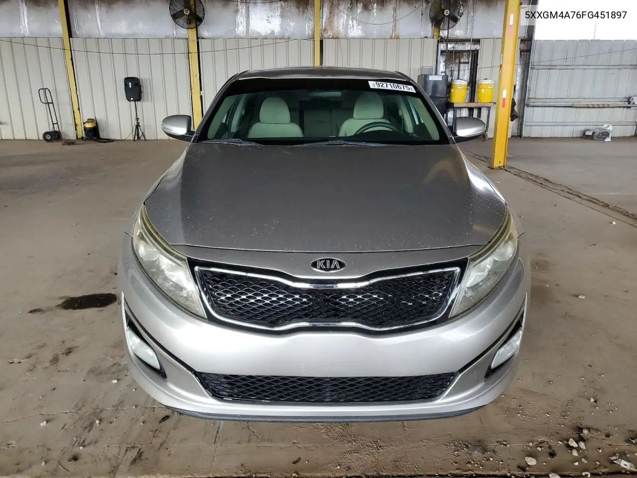 5XXGM4A76FG451897 2015 Kia Optima Lx