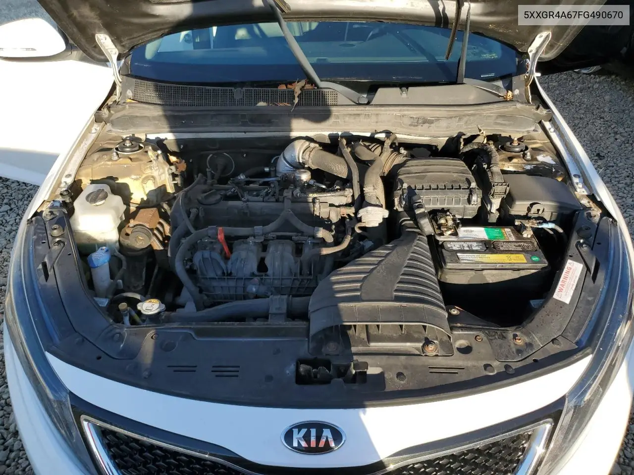 5XXGR4A67FG490670 2015 Kia Optima Sx