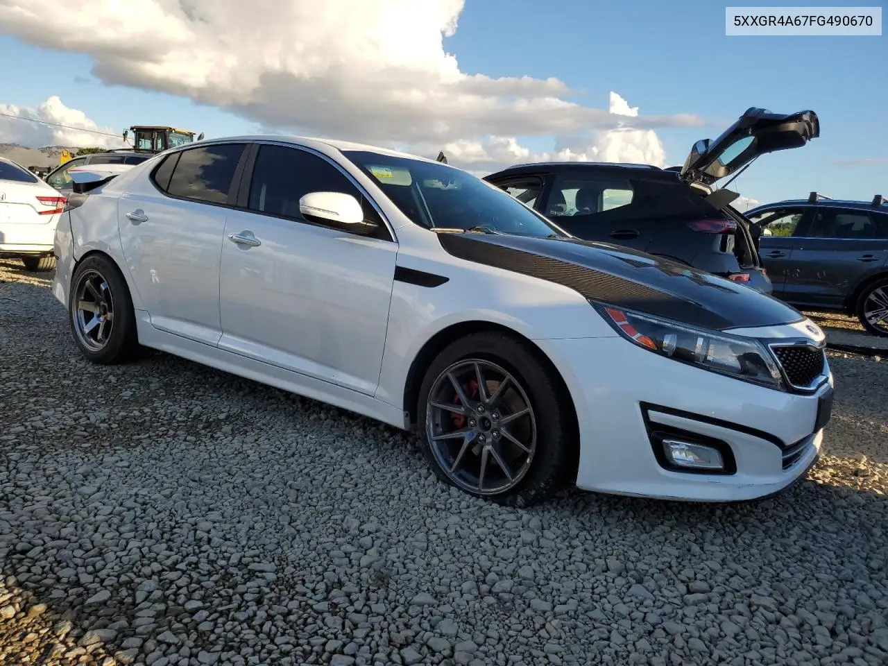 5XXGR4A67FG490670 2015 Kia Optima Sx