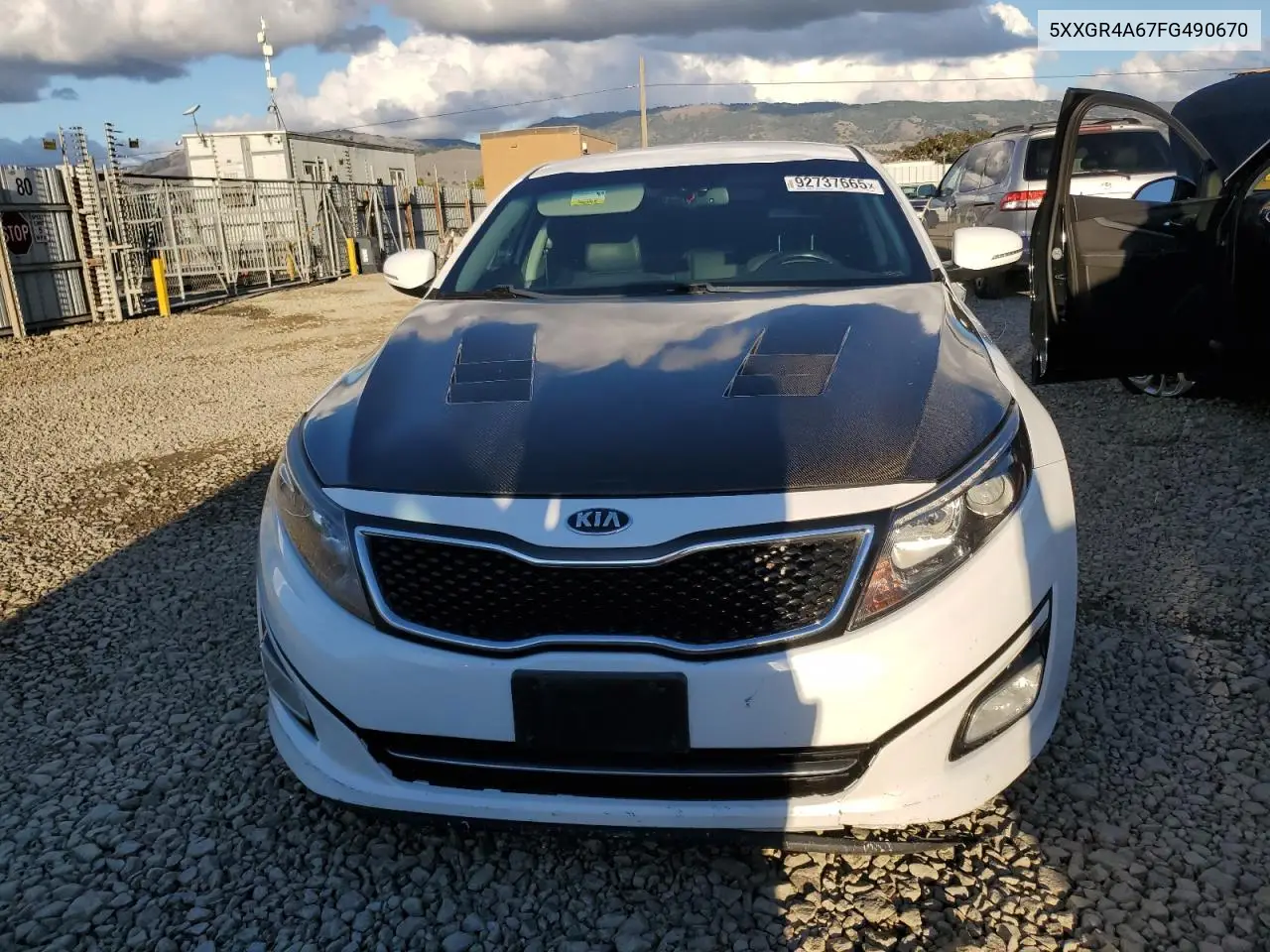5XXGR4A67FG490670 2015 Kia Optima Sx