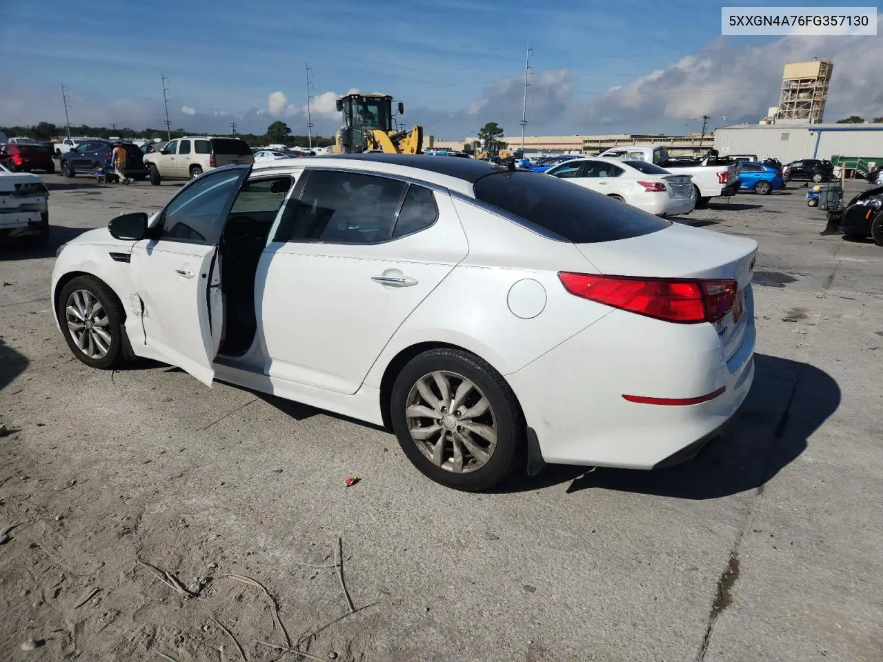 5XXGN4A76FG357130 2015 Kia Optima Ex