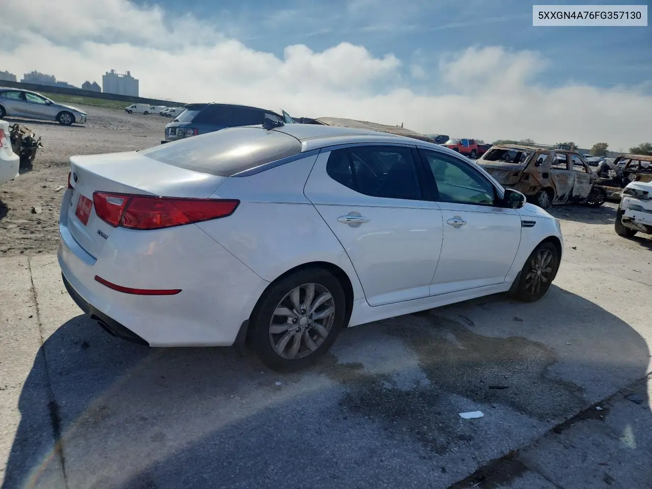 5XXGN4A76FG357130 2015 Kia Optima Ex
