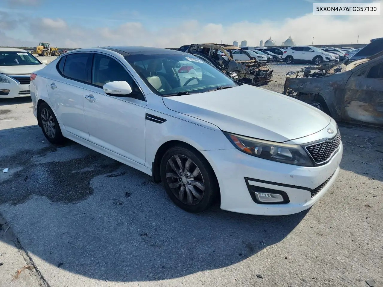5XXGN4A76FG357130 2015 Kia Optima Ex