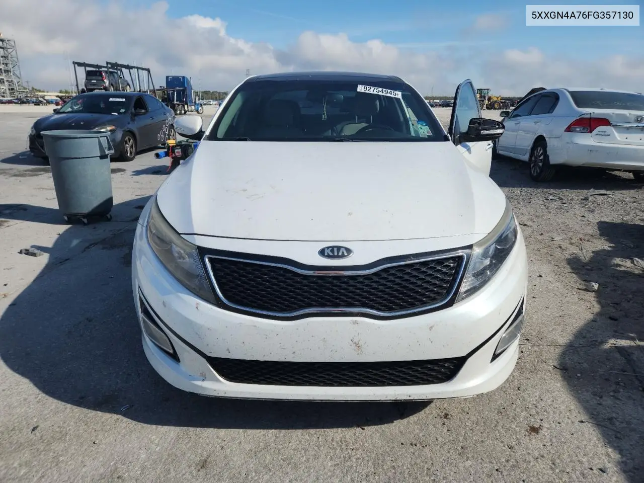5XXGN4A76FG357130 2015 Kia Optima Ex