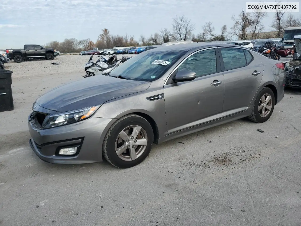 5XXGM4A7XFG437792 2015 Kia Optima Lx