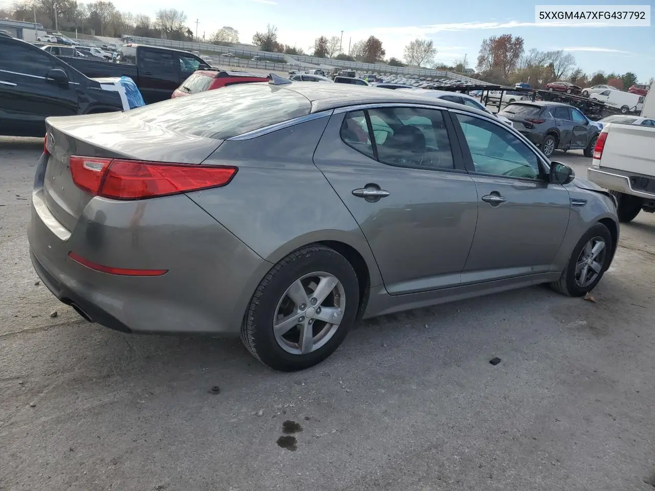 5XXGM4A7XFG437792 2015 Kia Optima Lx