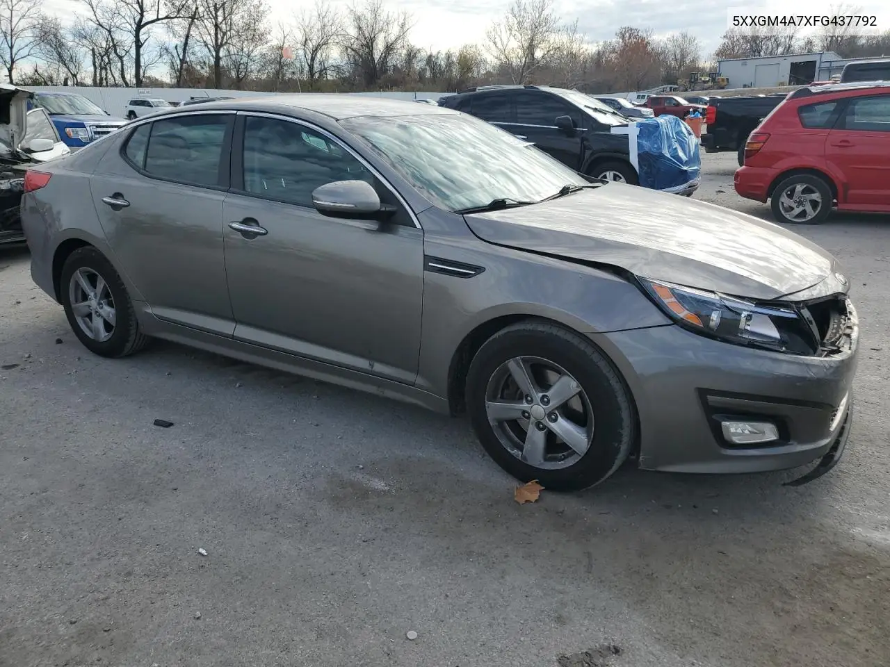 5XXGM4A7XFG437792 2015 Kia Optima Lx