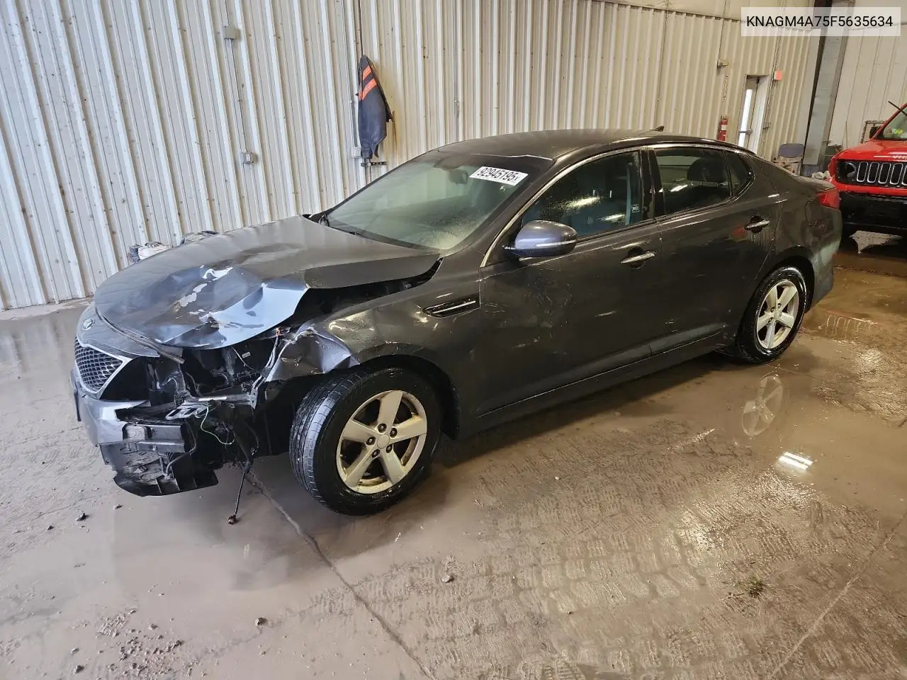 KNAGM4A75F5635634 2015 Kia Optima Lx