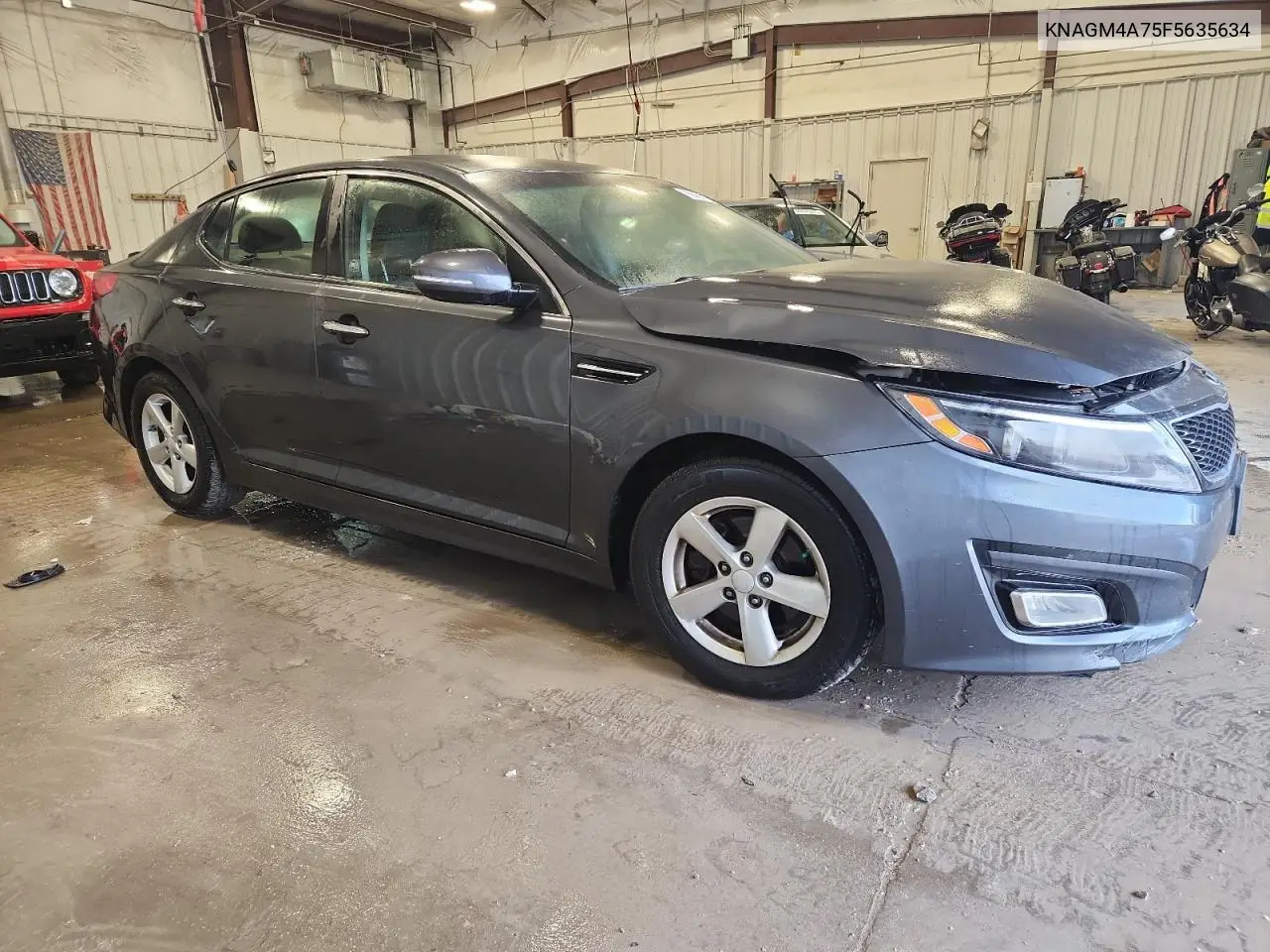 KNAGM4A75F5635634 2015 Kia Optima Lx