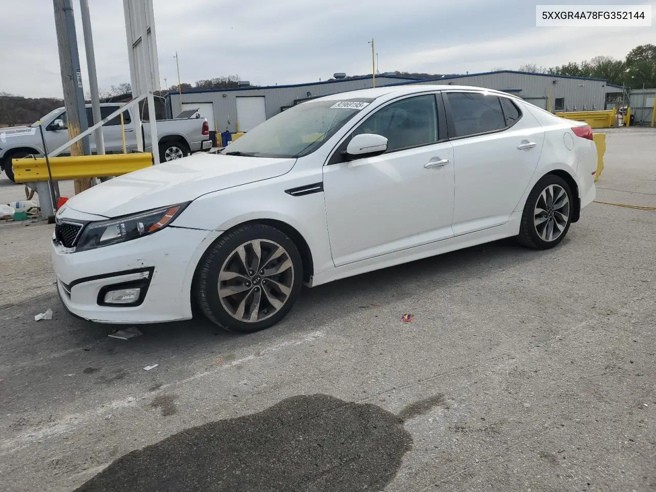 5XXGR4A78FG352144 2015 Kia Optima Sx