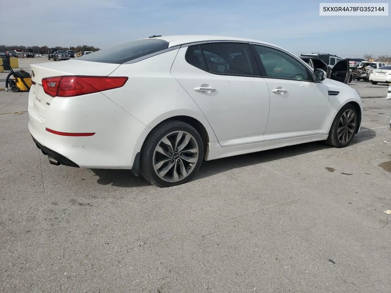 5XXGR4A78FG352144 2015 Kia Optima Sx