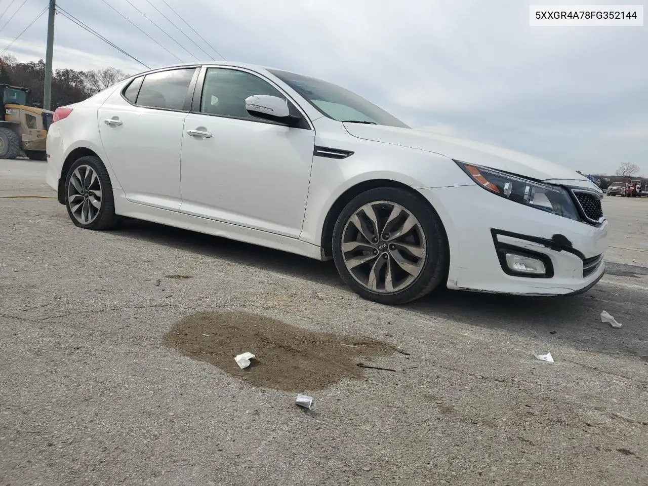 5XXGR4A78FG352144 2015 Kia Optima Sx