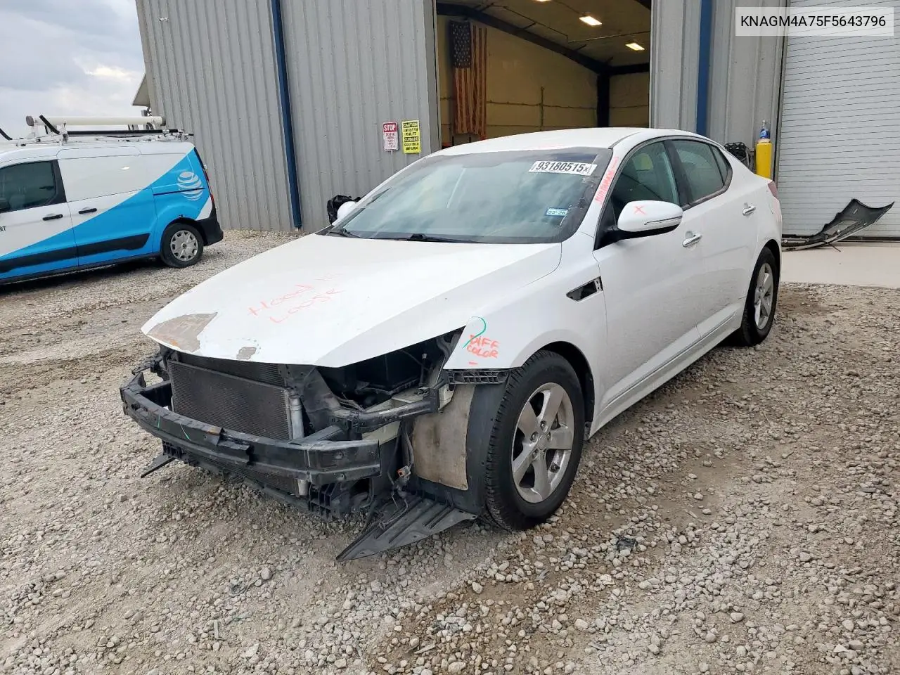 KNAGM4A75F5643796 2015 Kia Optima Lx