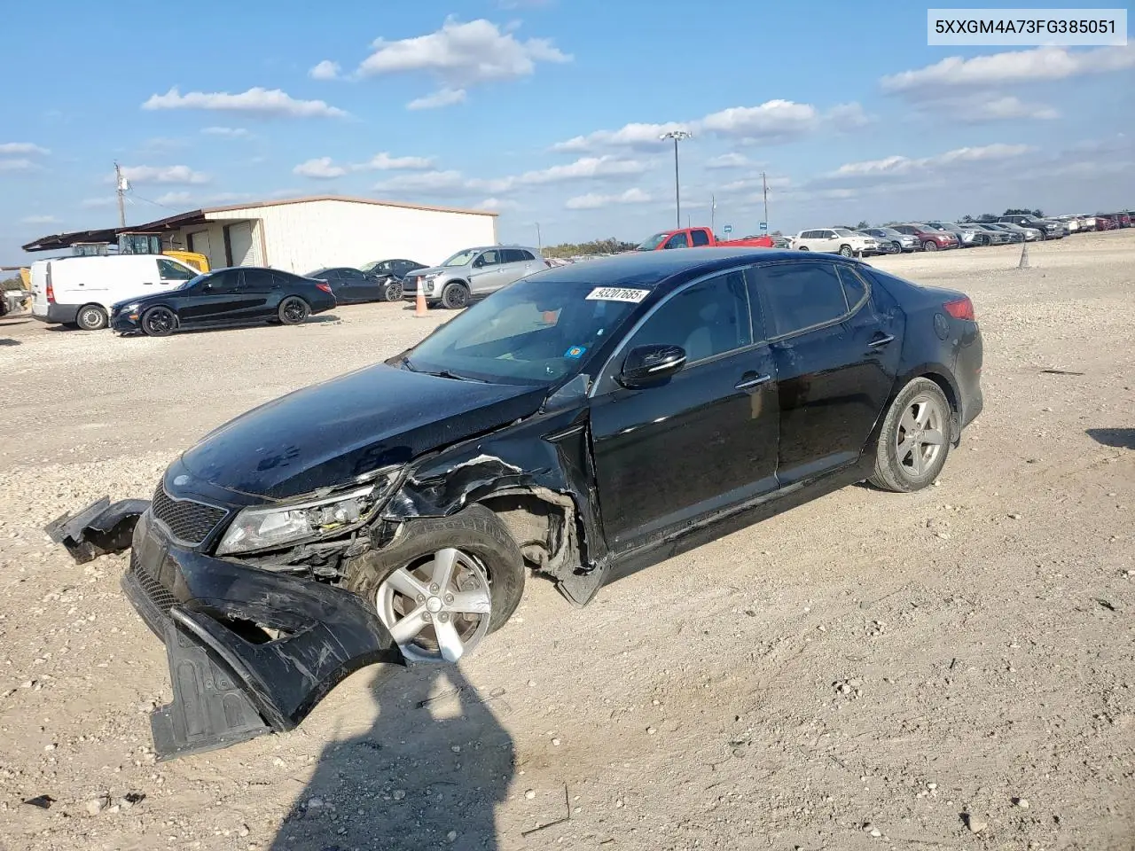 5XXGM4A73FG385051 2015 Kia Optima Lx