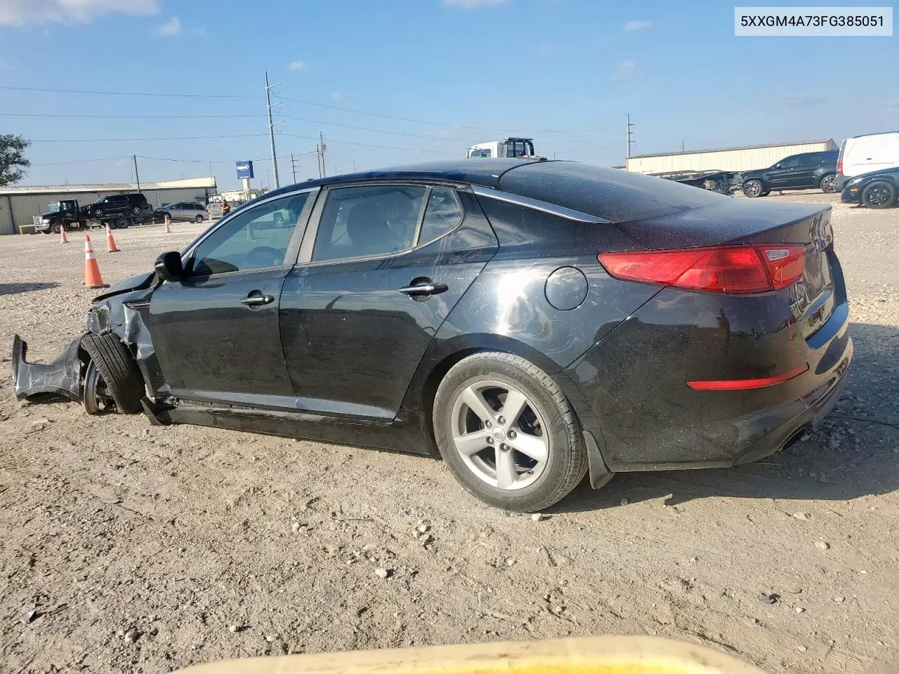 5XXGM4A73FG385051 2015 Kia Optima Lx