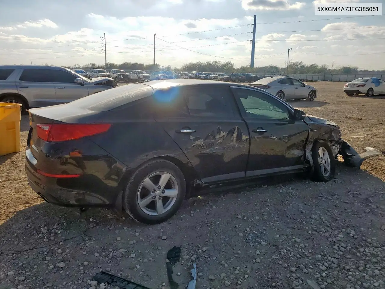 5XXGM4A73FG385051 2015 Kia Optima Lx