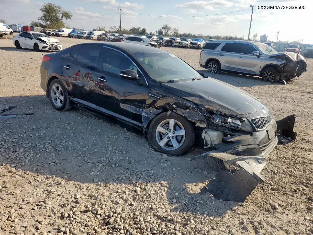 5XXGM4A73FG385051 2015 Kia Optima Lx