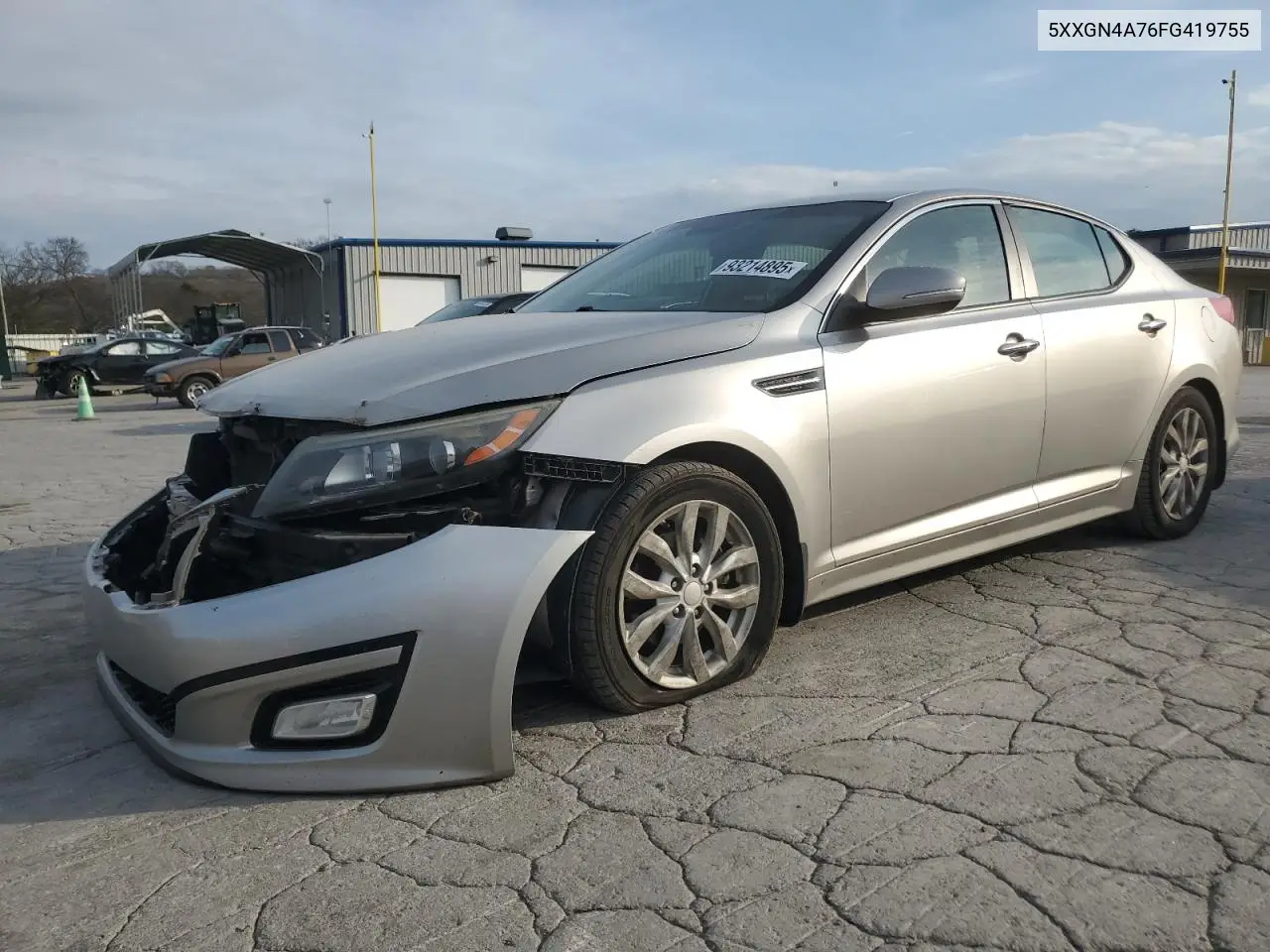 5XXGN4A76FG419755 2015 Kia Optima Ex
