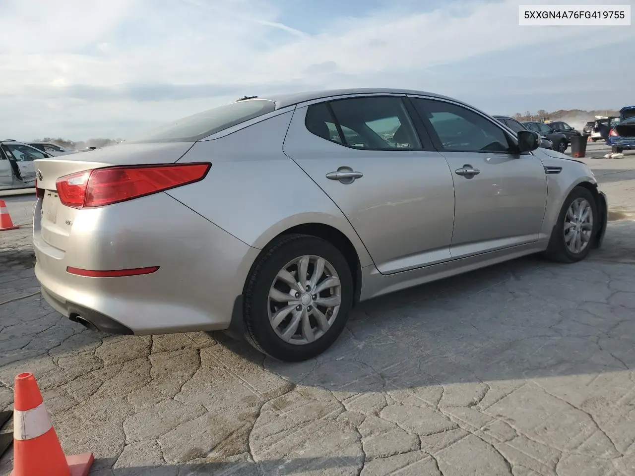 5XXGN4A76FG419755 2015 Kia Optima Ex