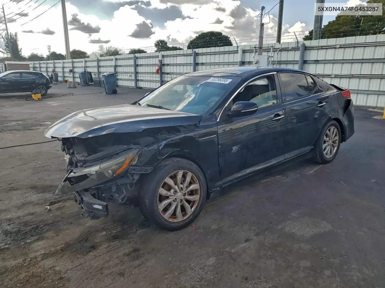 5XXGN4A74FG453287 2015 Kia Optima Ex