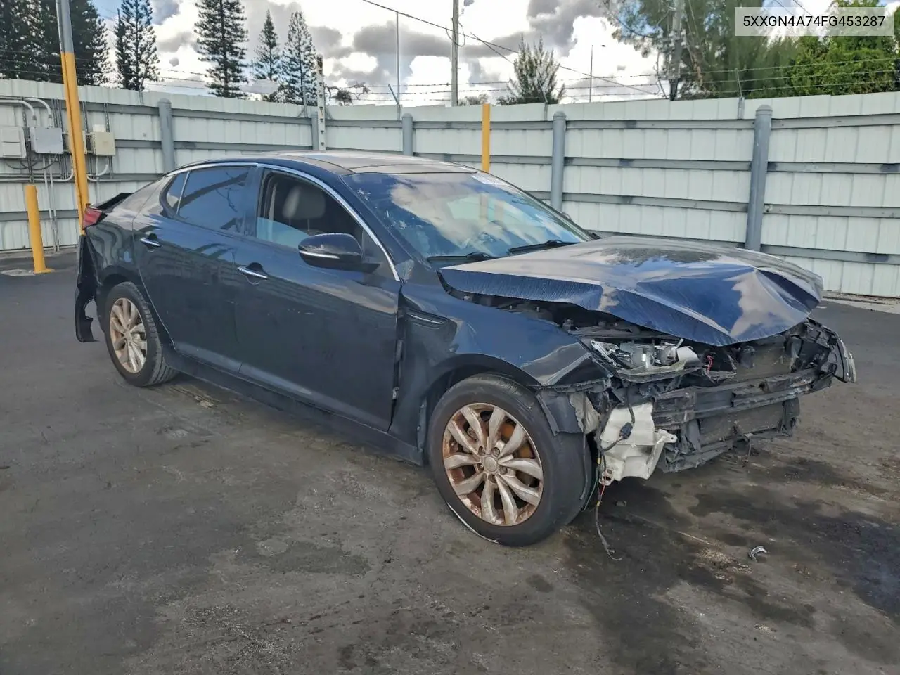 5XXGN4A74FG453287 2015 Kia Optima Ex