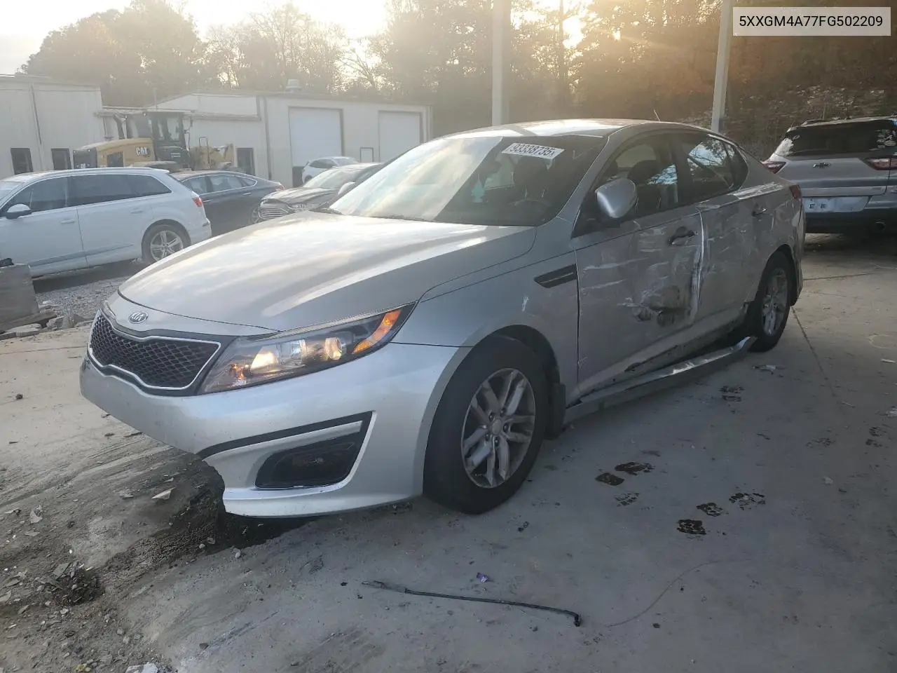 5XXGM4A77FG502209 2015 Kia Optima Lx