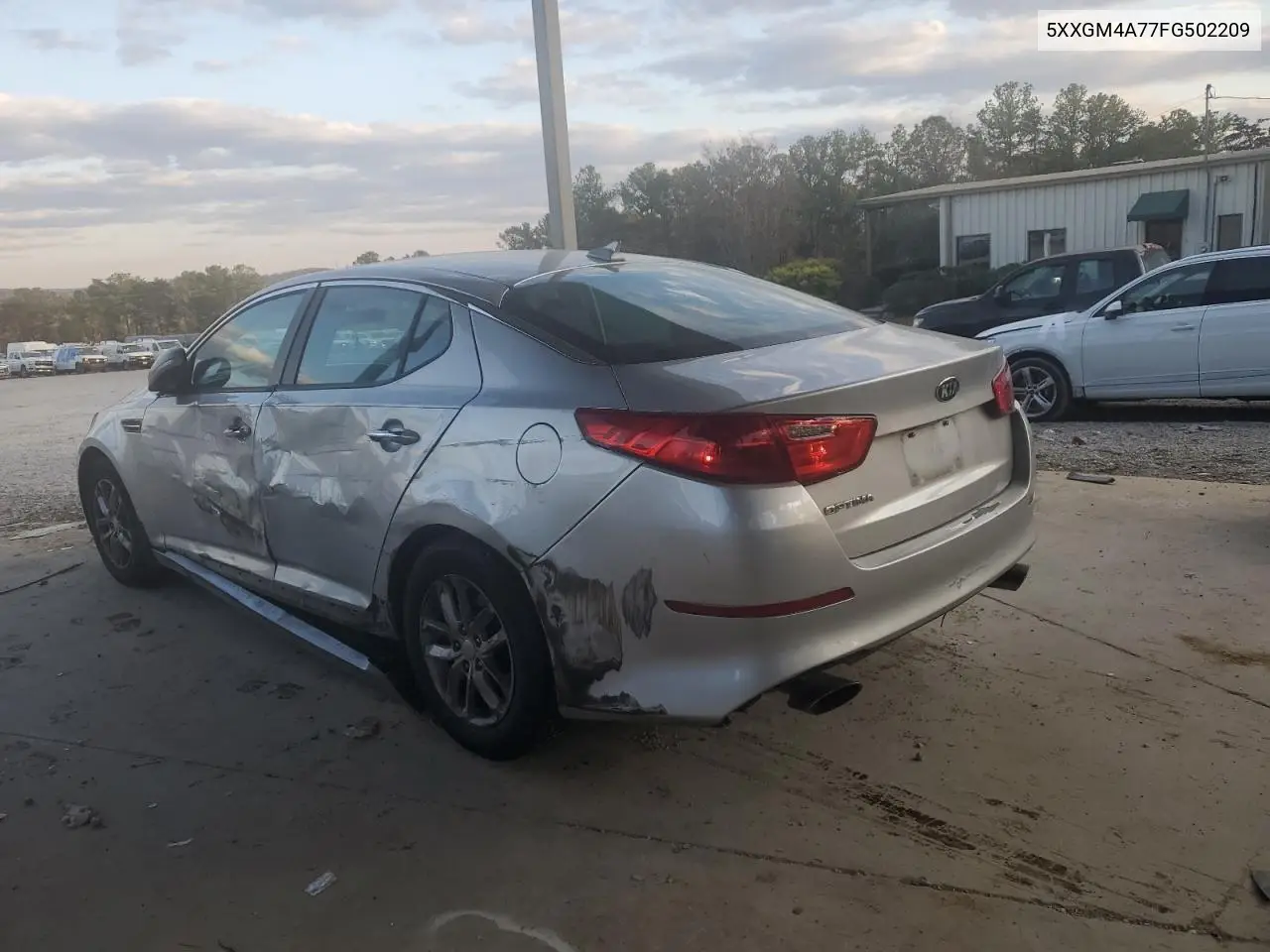 5XXGM4A77FG502209 2015 Kia Optima Lx