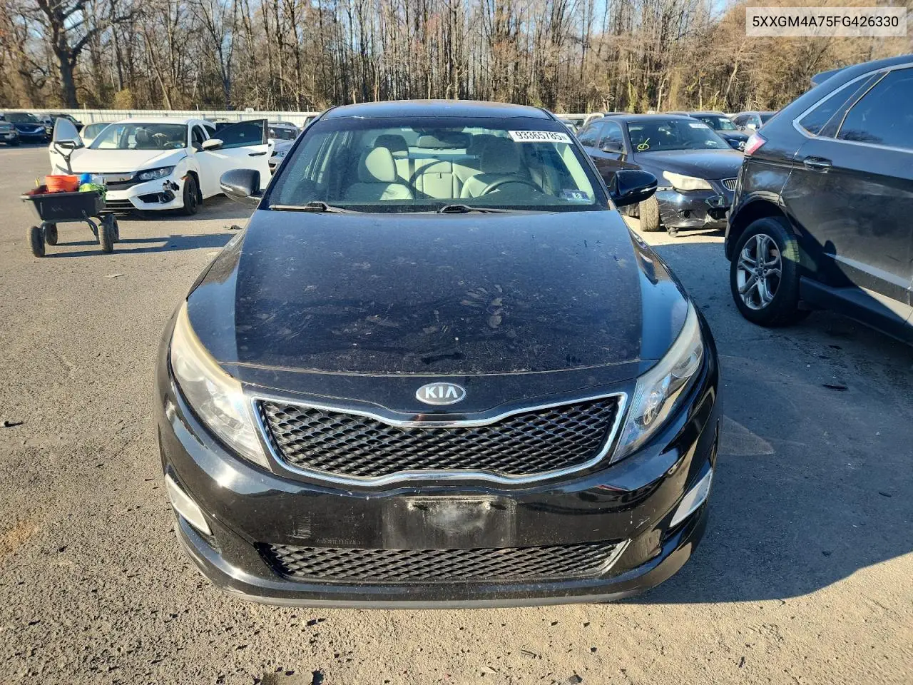 5XXGM4A75FG426330 2015 Kia Optima Lx