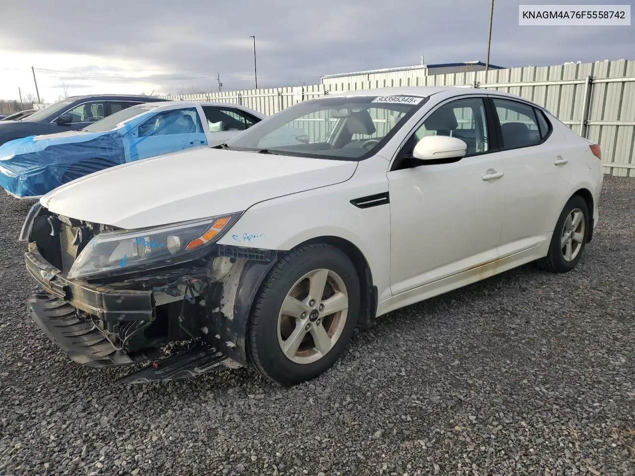 KNAGM4A76F5558742 2015 Kia Optima Lx