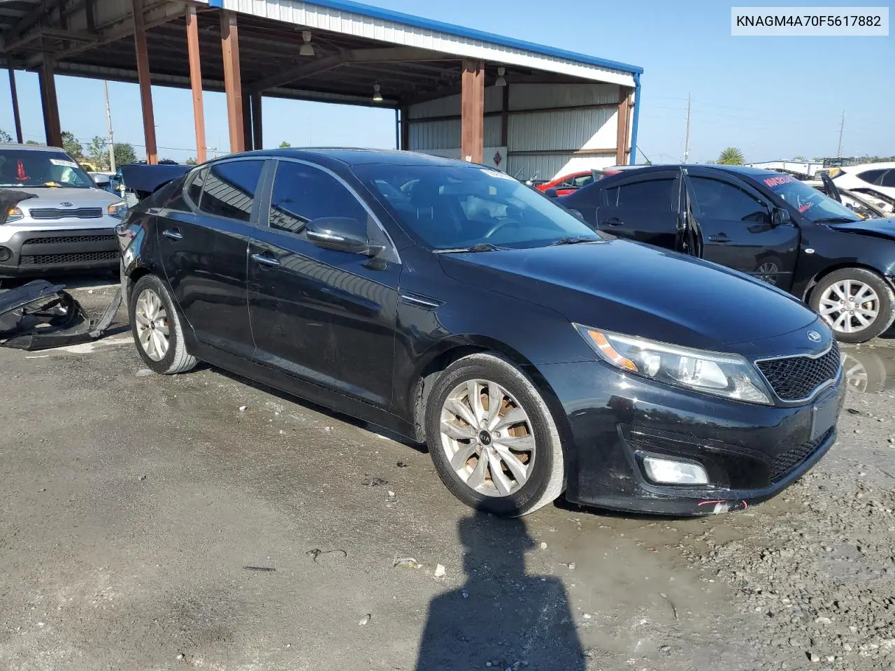 KNAGM4A70F5617882 2015 Kia Optima Lx