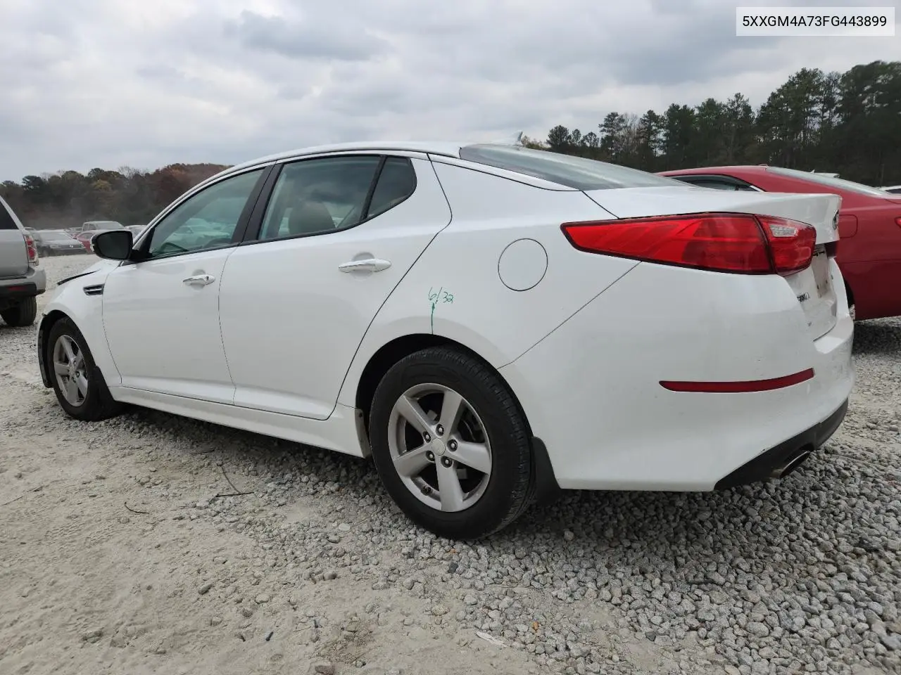 5XXGM4A73FG443899 2015 Kia Optima Lx