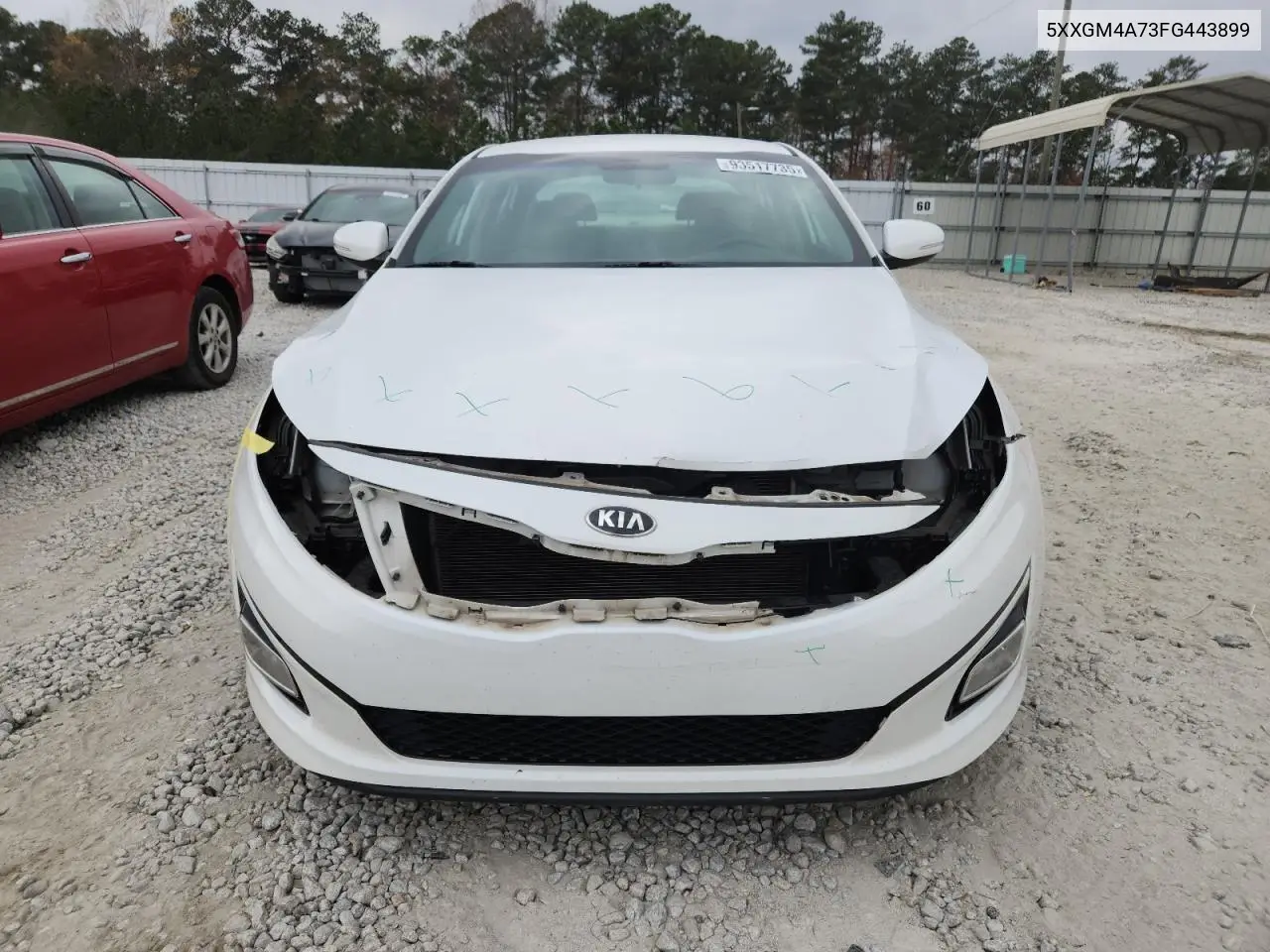 5XXGM4A73FG443899 2015 Kia Optima Lx