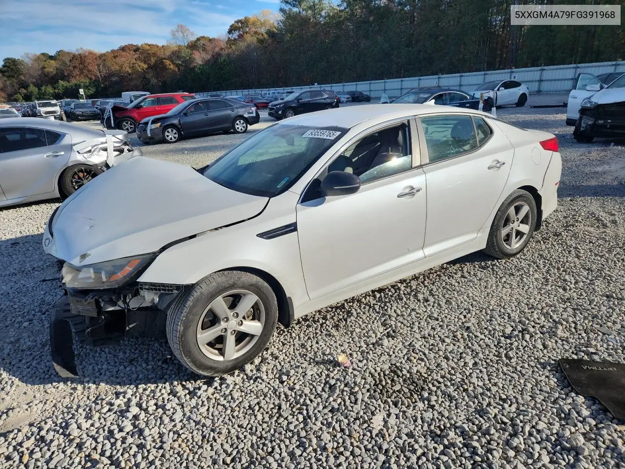 5XXGM4A79FG391968 2015 Kia Optima Lx